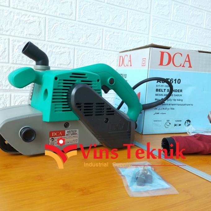 Mesin Amplas Belt Sander Ast610 Dca Ast 610 Termurah