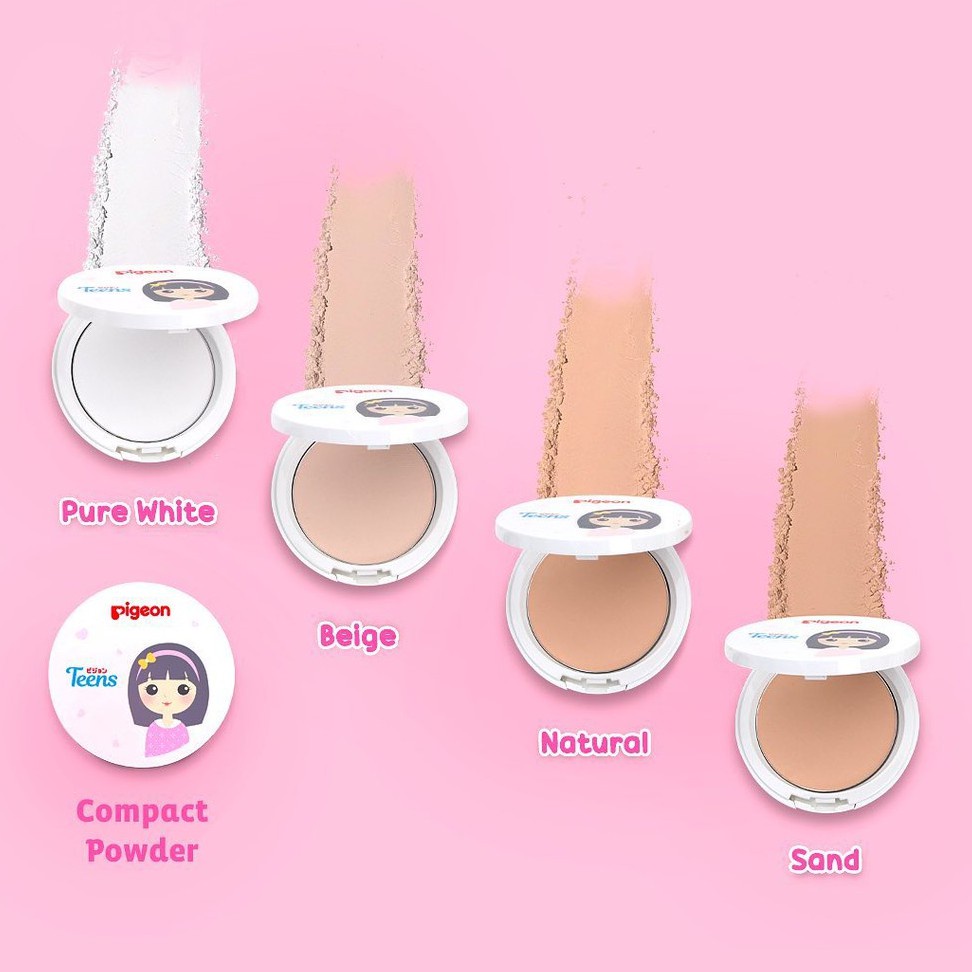 PIGEON TEENS Compact Powder Squalane 14Gr _Cerianti