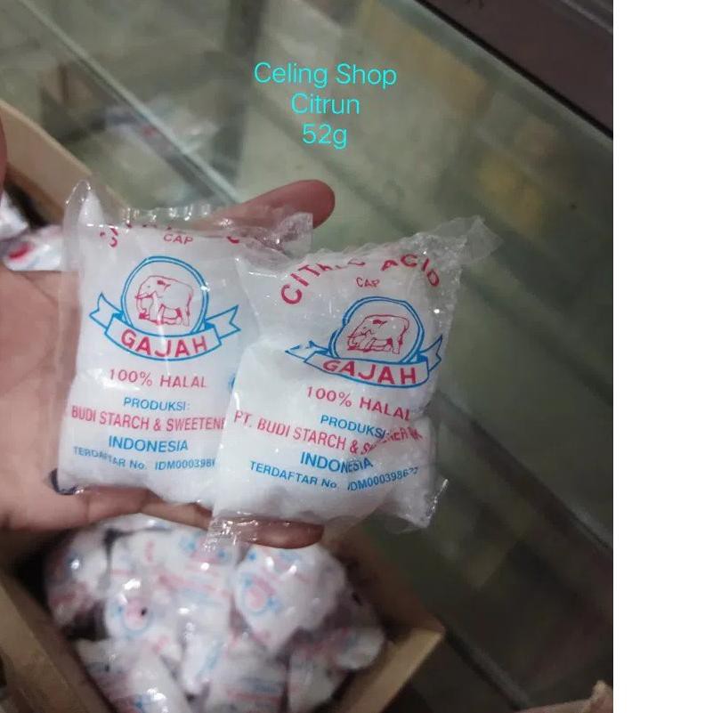 

Today!!!! CITRUN SITRUN CITRID ACID CAP GAJAH KECIL 50g ❊❅♞