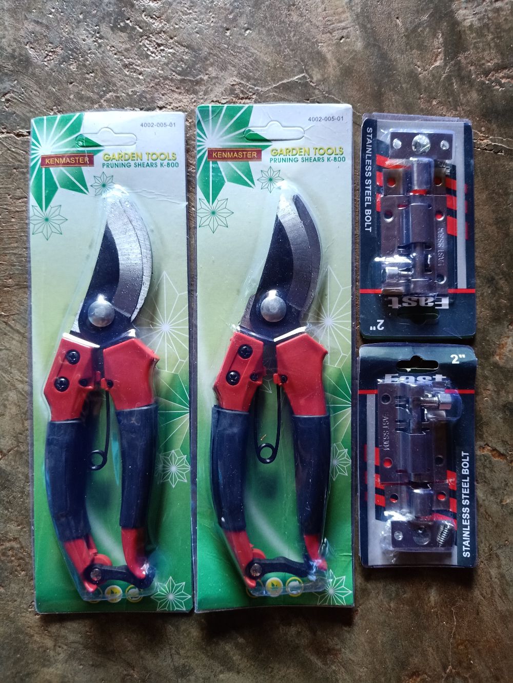 Selot Pintu Jendela / Grendel Fawi Silver 2 Inch / 2