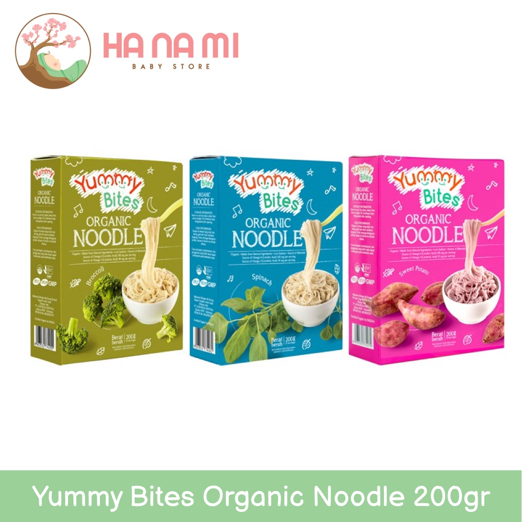 Yummy Bites Organic Noodle 200gr