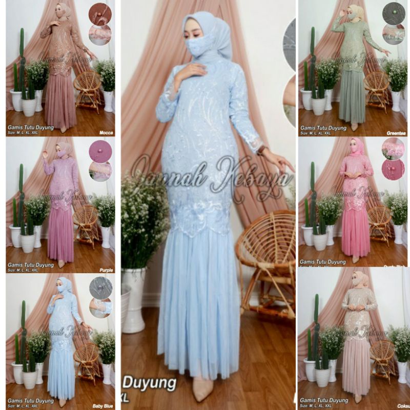 GAMIS TUTU TERBARU // KEBAYA KONDANGAN //By.jannah kebaya