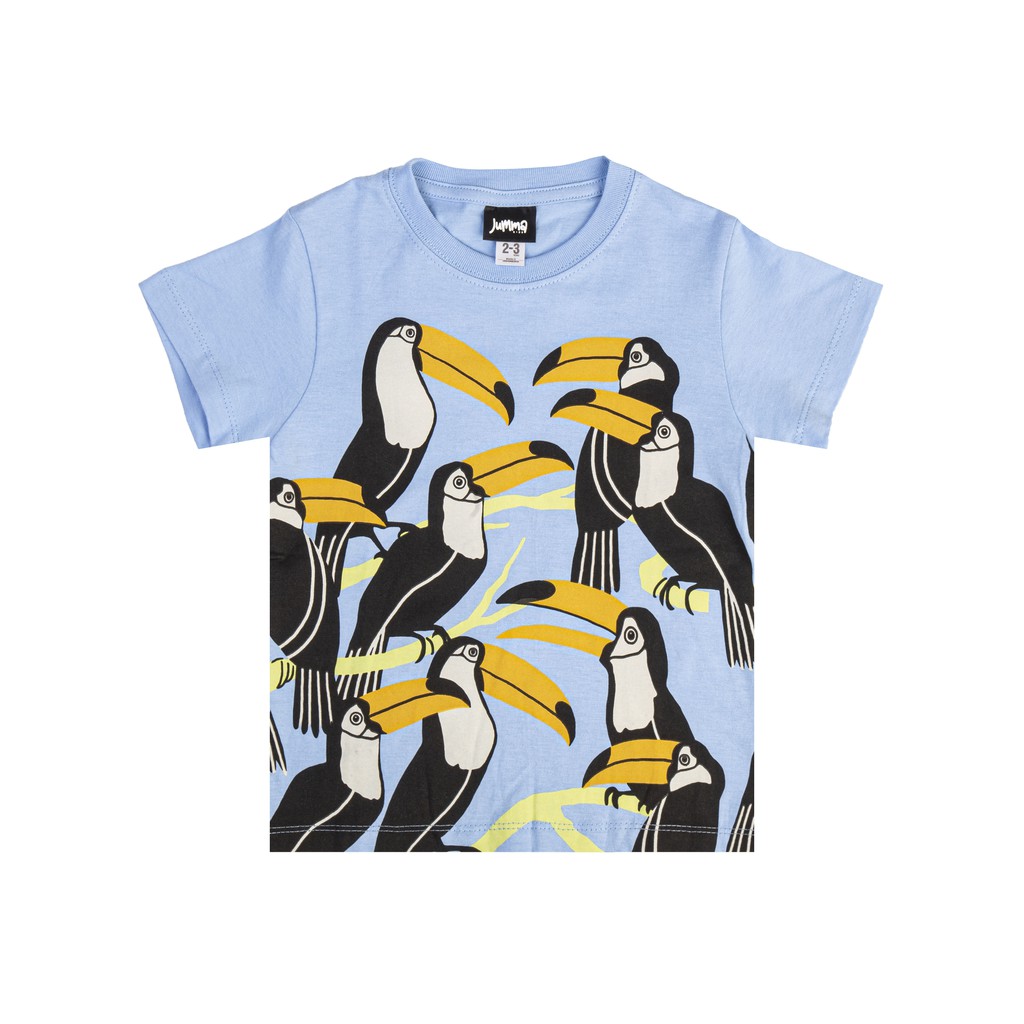 

JummaKids Toucans Printed T-Shirt Anak