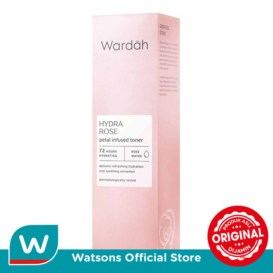 Wardah Hydra Rose Petal Infused Toner