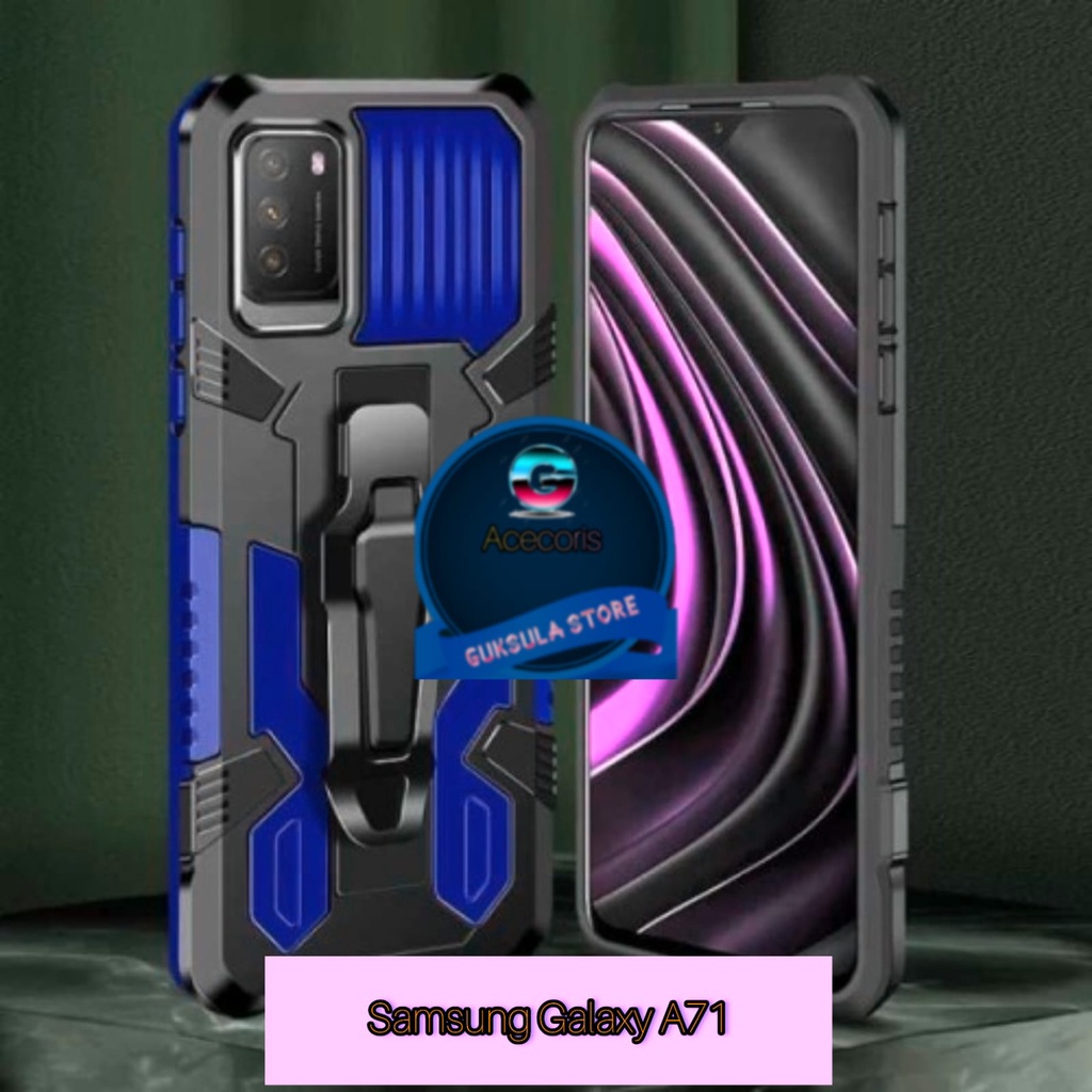 CASING HP SAMSUNG GALAXY A71 MODEL BARU HARD CASE KLIP KESING SILIKON STANDING CASE