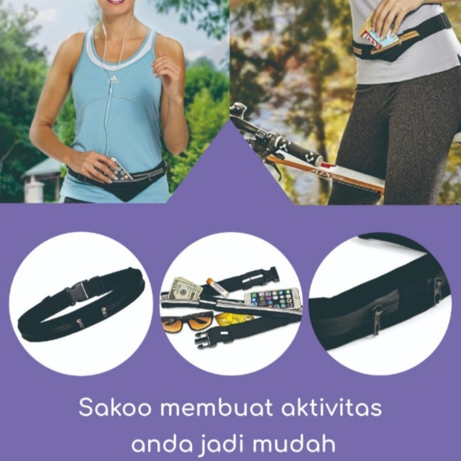 Ready INSTANT Gosend / Grab SAKOO - Saku Multifungsi