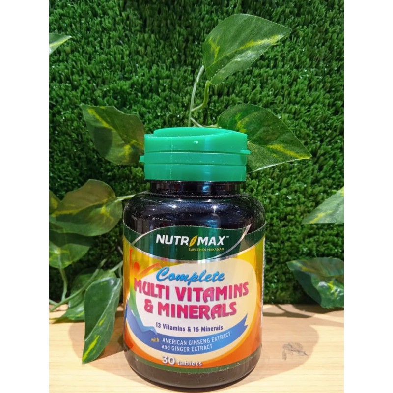 NUTRIMAX MULTIVITAMIN DAN MINERAL ISI 60 TABLET