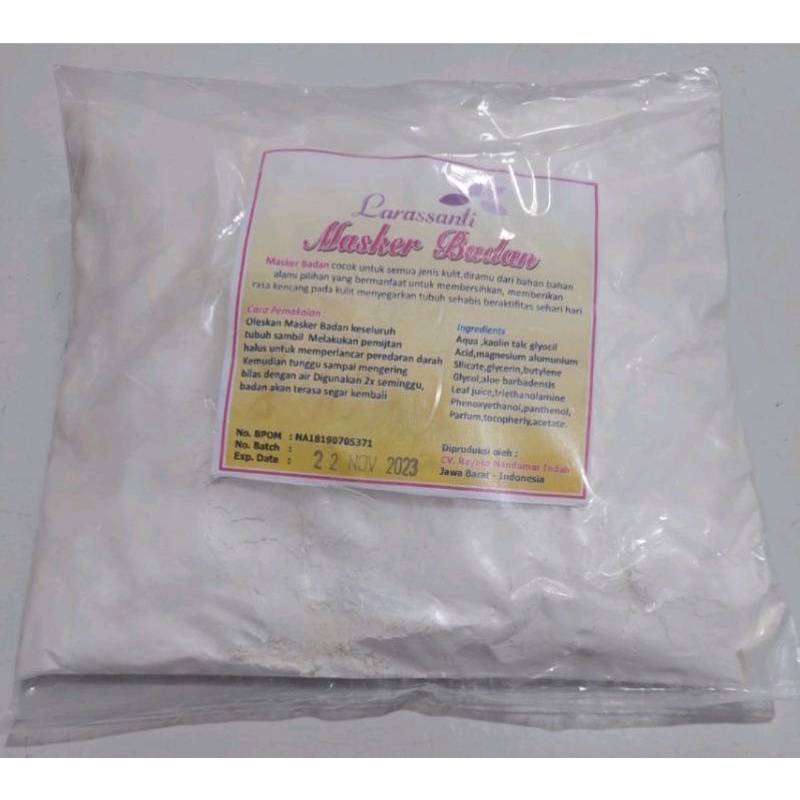 masker badan larassanti 1kg (BPOM)