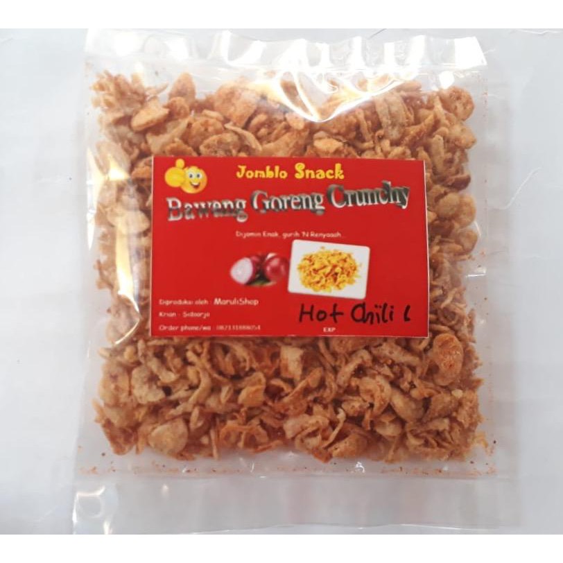 

Bawang Goreng Crunchy ^Hot Chili level^ 100gr