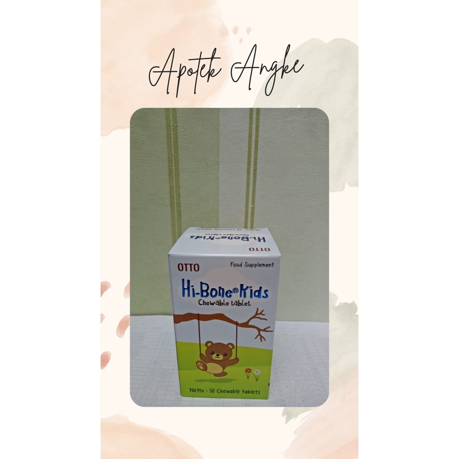 HIBONE KIDS TABLET KUNYAH 30'S