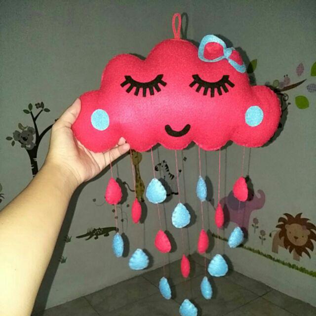 GANTUNGAN PINTU AWAN HUJAN MEDIUM Shopee Indonesia GANTUNGAN PINTU AWAN HUJAN MEDIUM Shopee Indonesia