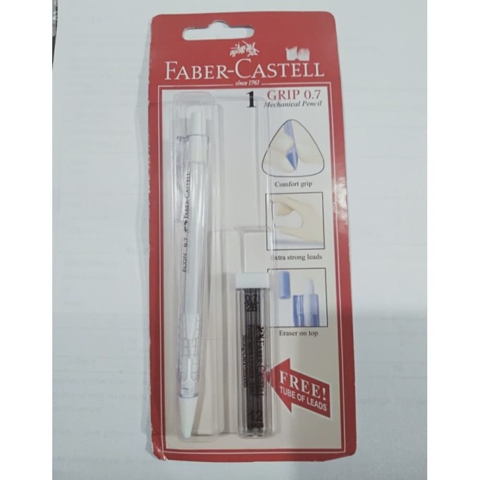 

Mantap Pensil Mekanik 2B Faber Castell+Isi Grip 0,7 Gilaa!!!