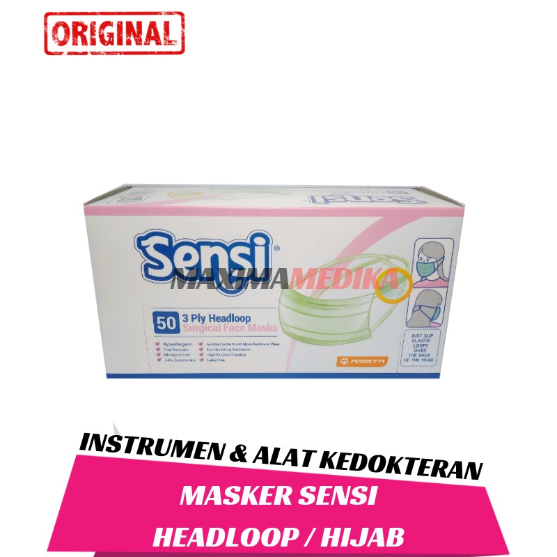 Masker Sensi Hijab Cantol