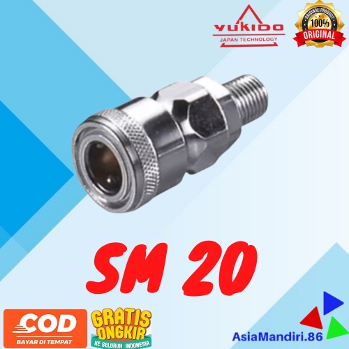 coupler sambungan selang angin copler SH20 PH20 SM20 PM20 PF20 SF20