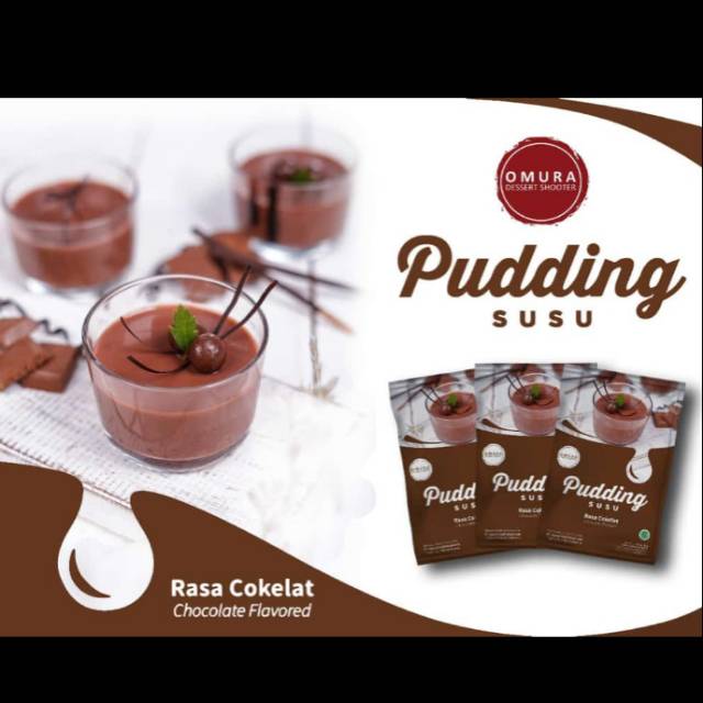 

Puding susu coklat