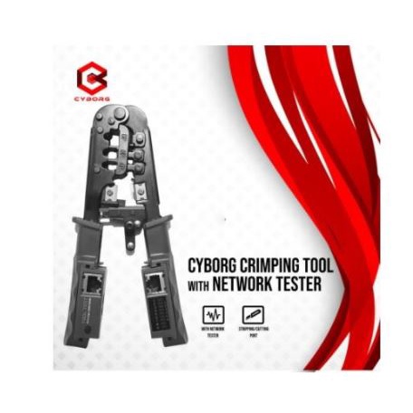 Tang crimping tool rj45 rj11 rj12 with cable tester lan rj-45 utp stp strip ht-022 ht022