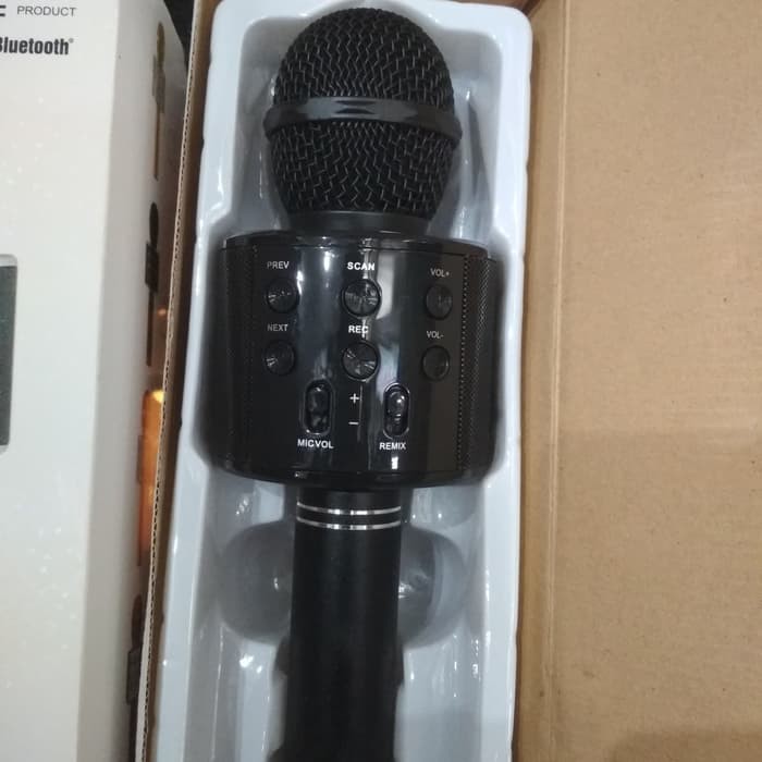 Mic Wireless GMC TECKYO K1204 Mic Bluetooth Karaoke Smule