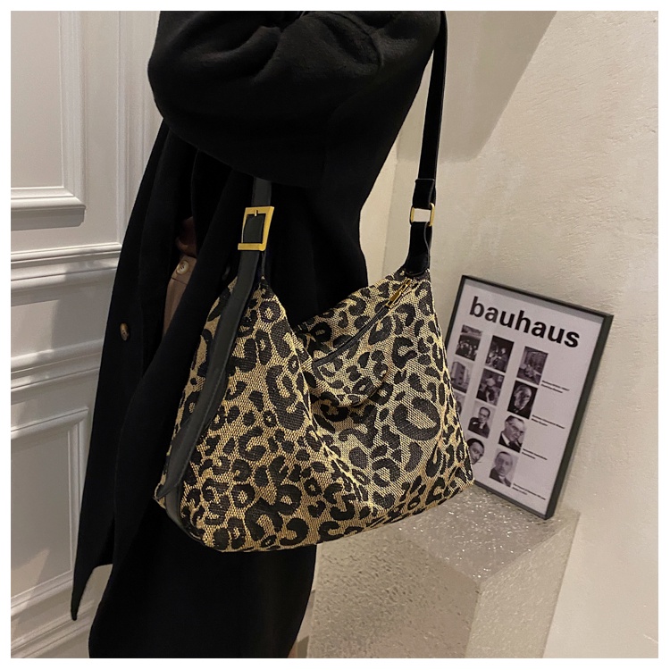 JK 913 1KG MUAT 2PCS TAS SELEMPANG WANITA MOTIF LEOPARD FASHION IMPORT STYLE VINTAGE BAG E6543 T3013 U4429