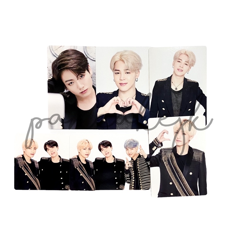 [ READY‼️ ] bts sys speak yourself MD japan version mini photocard [ unit v jimin ]