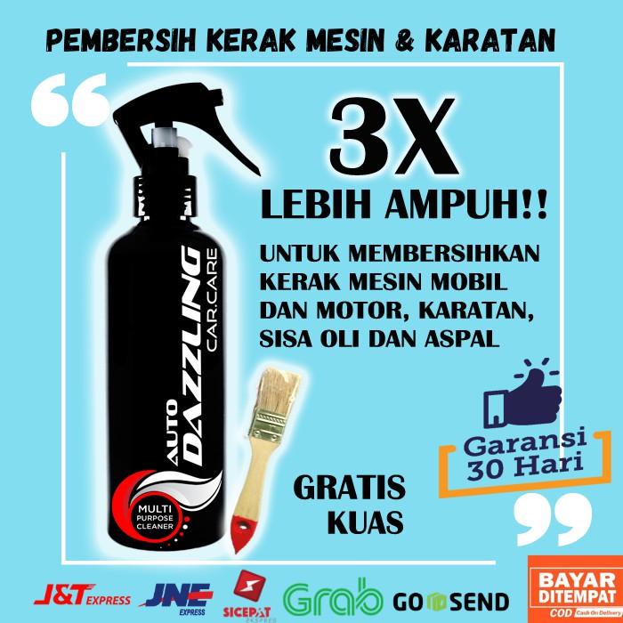 PEMBERSIH KERAK MESIN MOTOR MOBIL ENGINE DEGREASER CAIRAN PEMBERSIH KARAT MINYAK OLI DAN RUANG MESIN