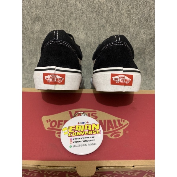 SEPATU V4NSS OLDSKOOL PREMIUM BLACK WHITE PRIA WANITA