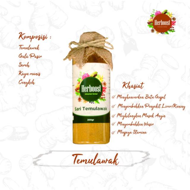 

Sari Temulawak by 'Herboost'