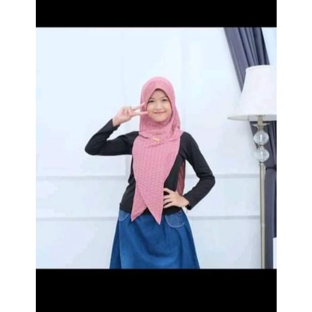Jilbab Anak Doa Ibu Bahan Jersey marimar