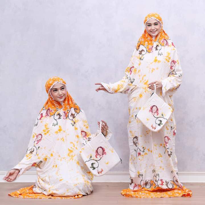 Mukena Lajuran Rayon Adem 27 / Coza Batik