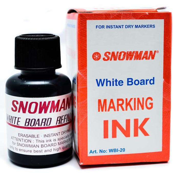 

Termurah Tinta Spidol Whiteboard Snowman - Hitam Offic