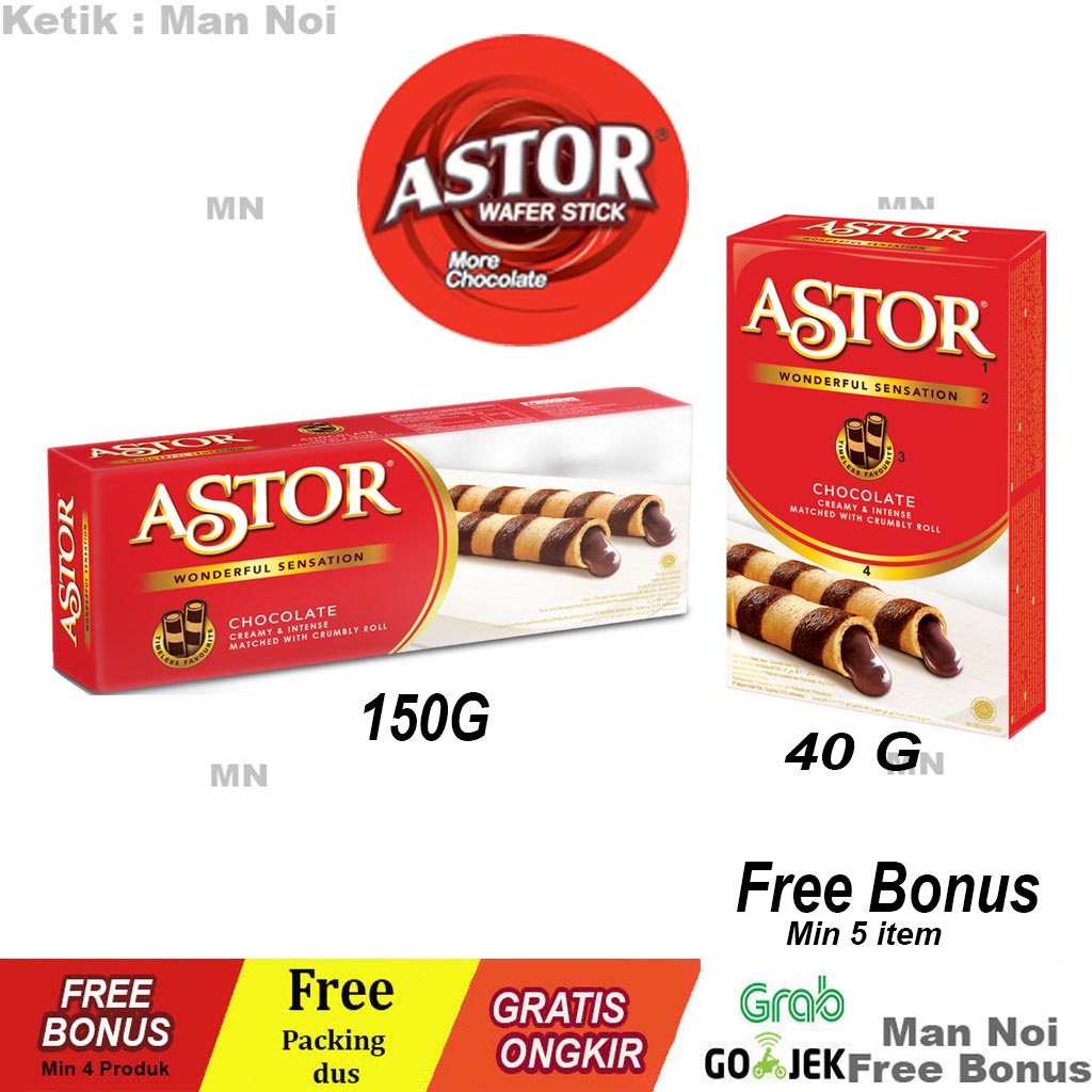 

Astor Kotak Box Double Coklat 40gram 40 gram