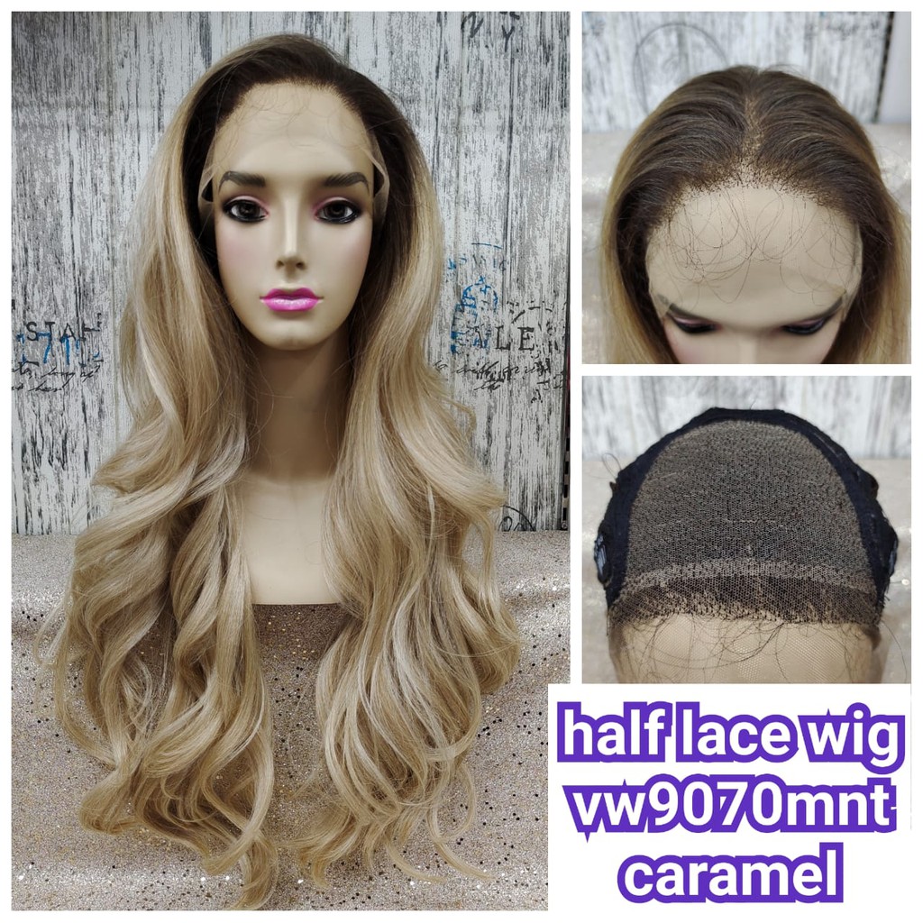 HALF LACE WIG VW 9070 / LACE WIG / HALFWIG