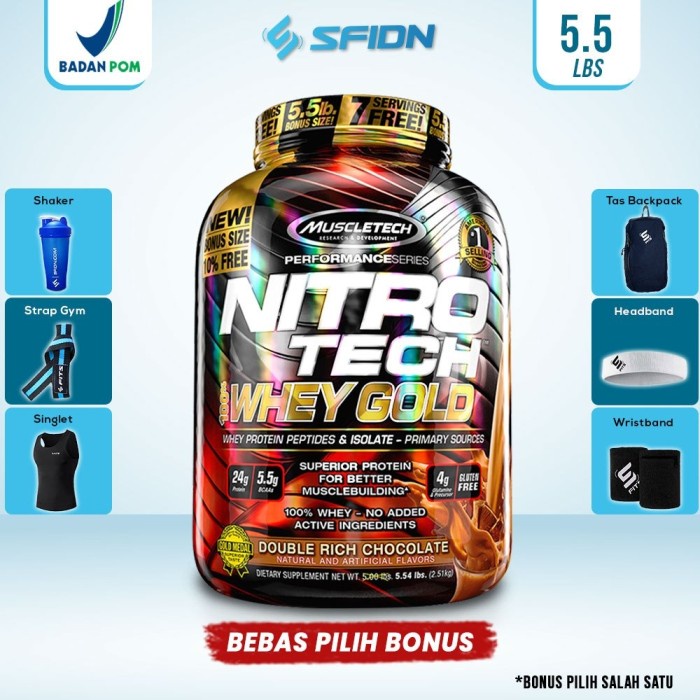 

Muscletech Nitrotech 5.5 LBS Whey Gold Nitro Tech 5.5 Lbs whey protein - StrawberiSuplemen Obat Pembentuk Otot Pria Bpom Bakar Lemak Penambah Berat Badan Susu Fitness Penggemuk Amino U1U1N0W3O2 Carnivor Supelmen Gym Fitness Amino Tubuh Platinum Otot Prote