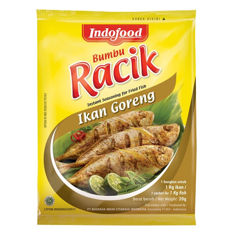 bumbu racik ikan goreng 20g (sachet)