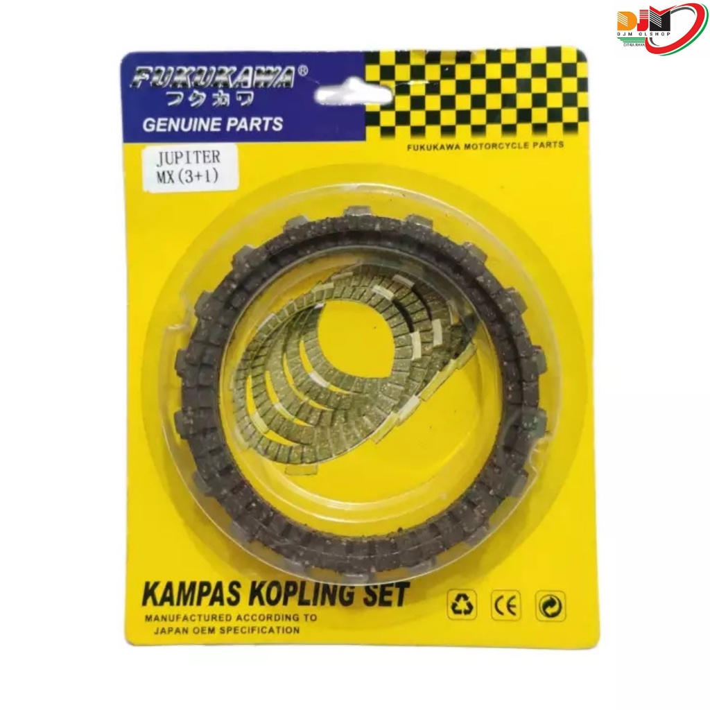 Fukukawa Kampas Kopling Yamaha Jupiter MX 135 OLD ( 3+1 )