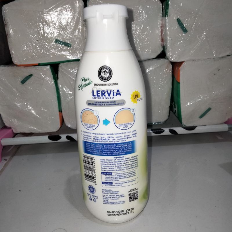 Lervia Lotion Plus Avocado 200ml