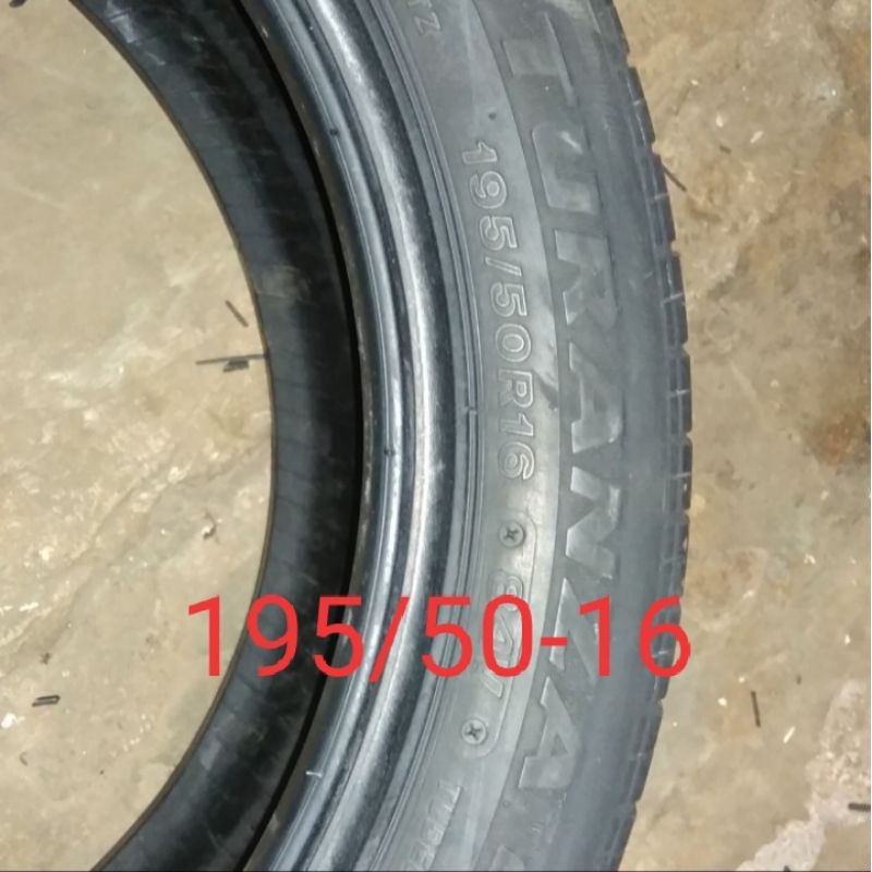 Ban mobil second ukuran 195/50 r16 tubles