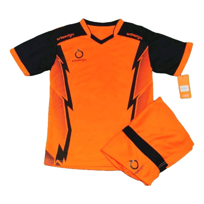 kaos bola atau baju bola junior umur 7 tahun s/d 13tahun-ORANGE BATMAN