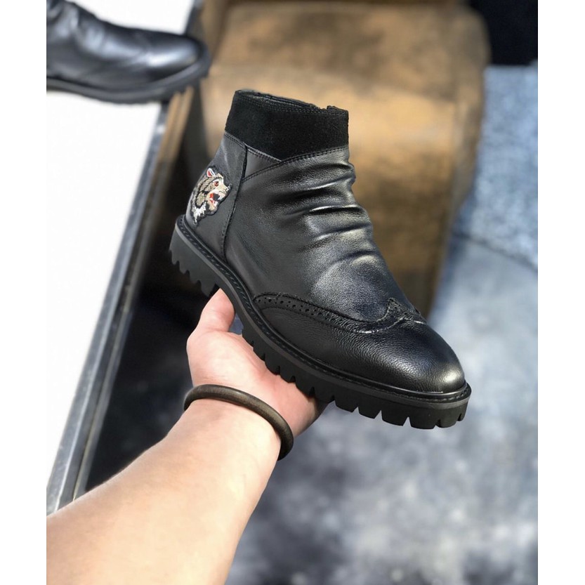 sepatu boots gucci
