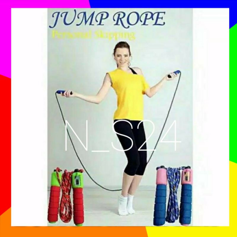 Tali Skiping Olahraga Jump Rope Alat Lompat Tali