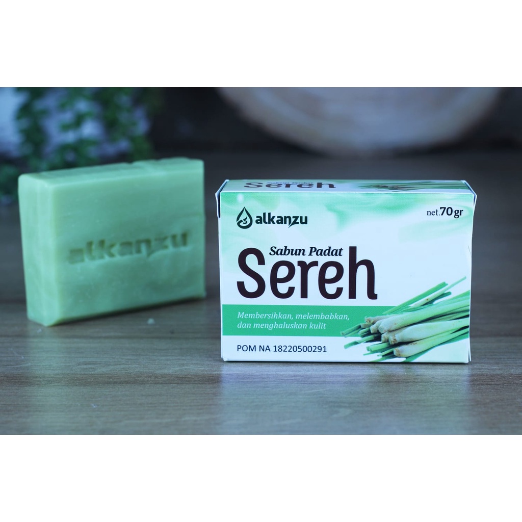 SABUN  PADAT SEREH ALKANZU 70gr / Sabun Sereh ORIGINAL