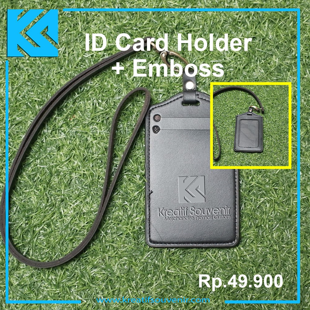 

Id Card Holder/Name Tag/Lanyard Card Custom Embos