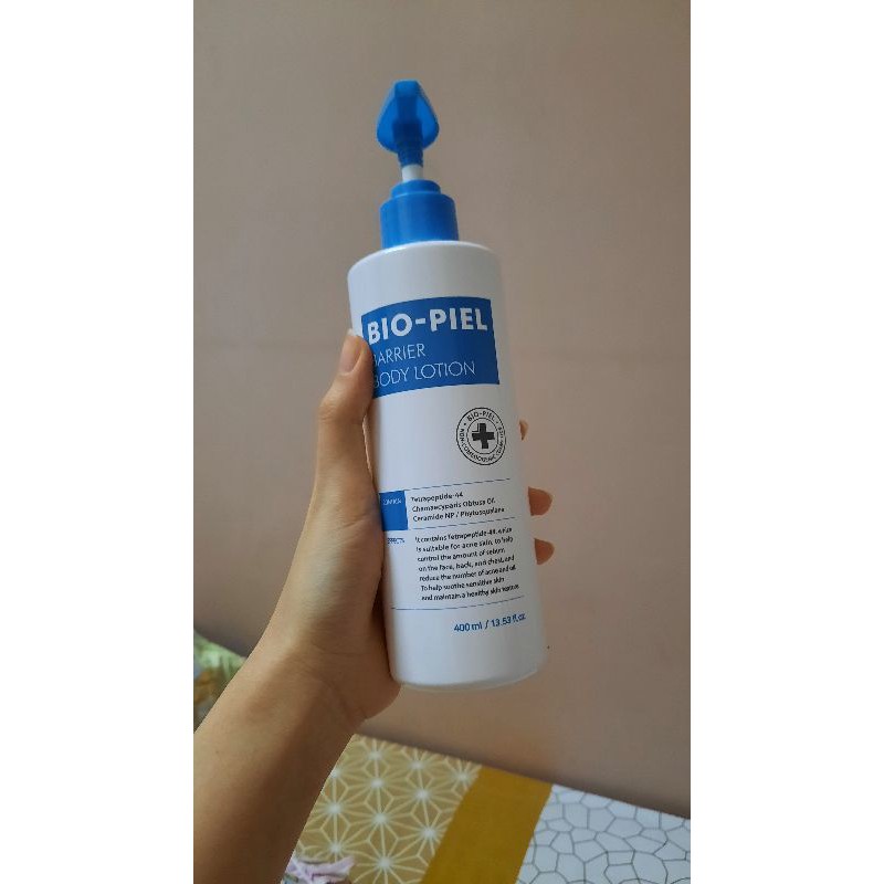 BIO PIEL BARRIER BODY LOTION FOR BACK CHEST FACE ACNE BACNE JERAWAT BADAN ORIGINAL FROM KOREA