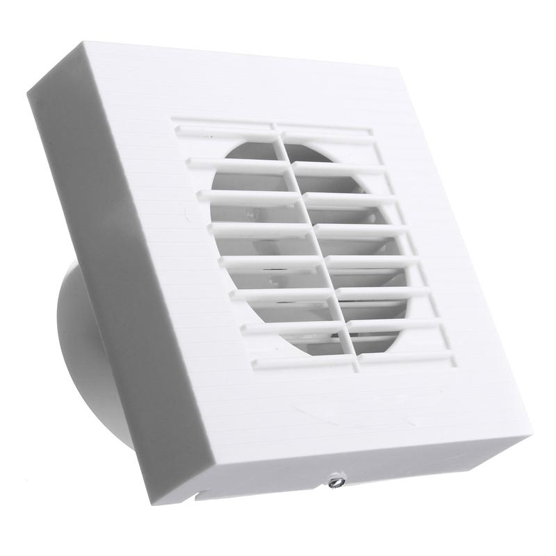 12W 4inch Kipas Ventilasi Udara Untuk Langit Langit Dapur 