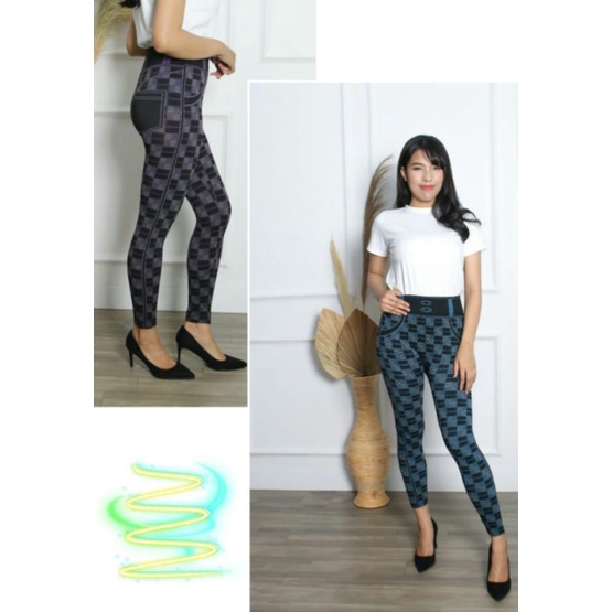 SESILIA WEN SHOP / LEGGING IMPORT / CELANA KOTAK KOTAK WANITA / CELANA KOTAK WANITA / CELANA KOTAK /
