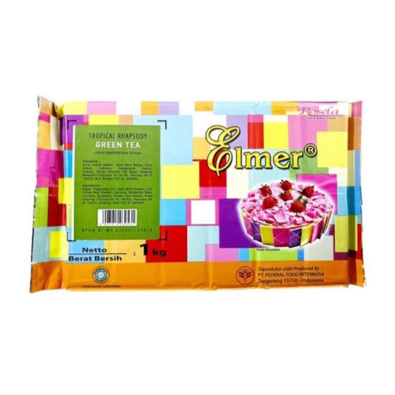 Coklat mercolade rainbow chocolate compound 1 kg