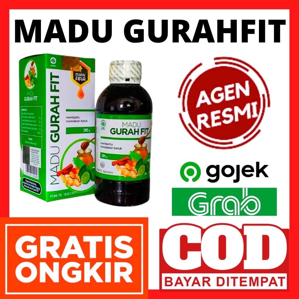 AGEN RESMI MADU GURAH FIT Asli Original Buat Anak Untuk Dewasa Paru Paru Obat Untuk Batuk Dan Sesak 