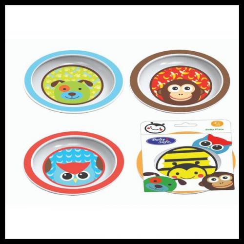 Skittle Feeding Bowl And Plate isi 2 Set Piring Mangkok Makan Bayi 12011