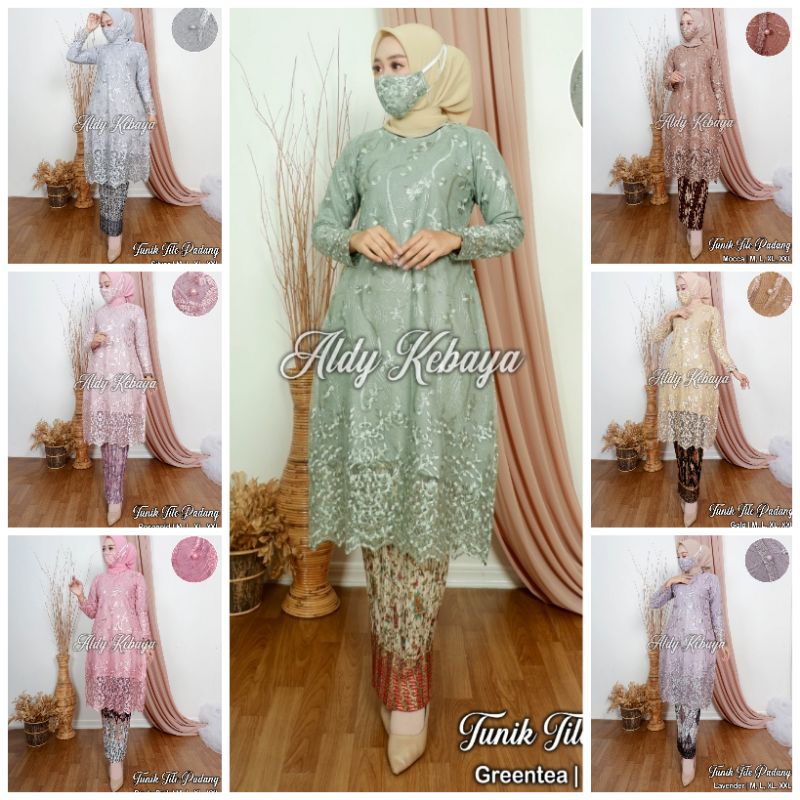 Set kebaya modern brokat tulle kaka / kebaya wisuda / kebaya muslim / / kebaya wisuda / kebaya pesta