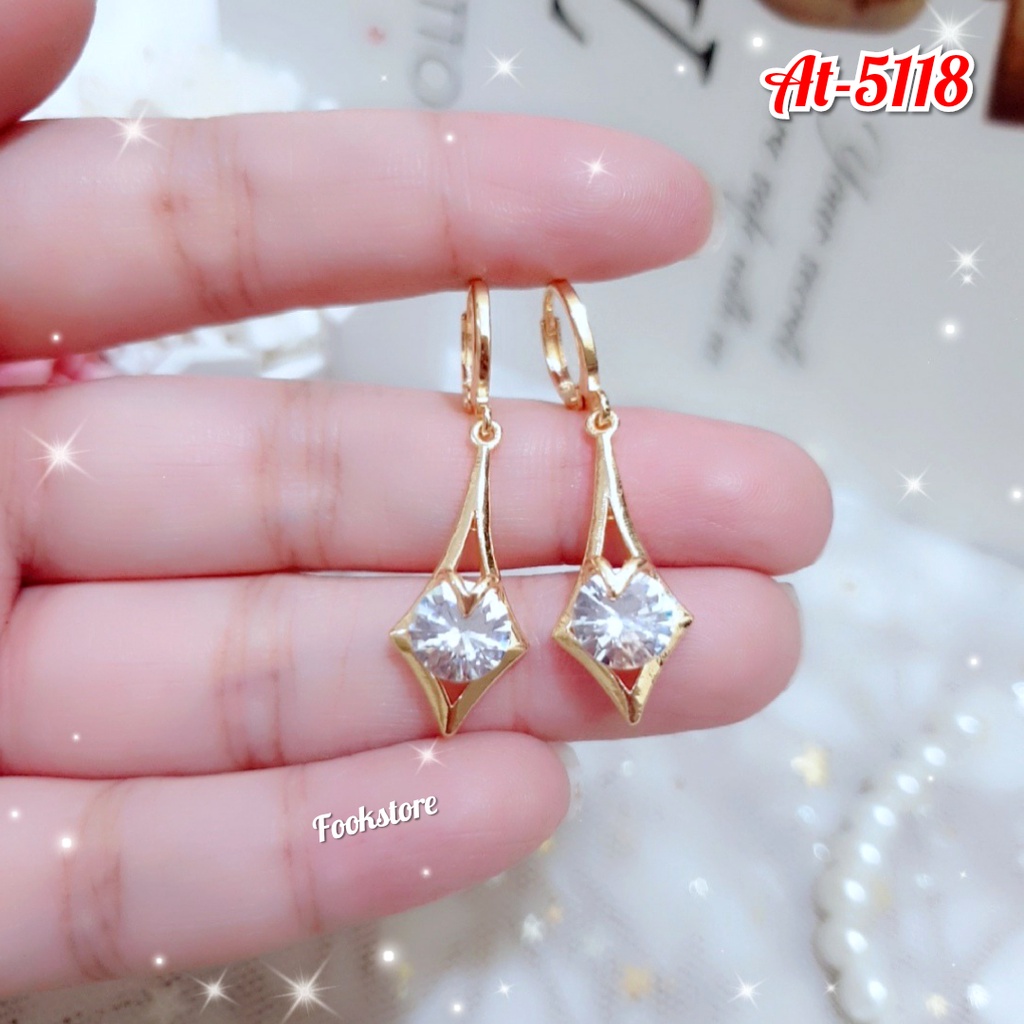 ANTING CLIP AKSESORIS FASHION KOREA ANTI KARAT/COD/TERBARU