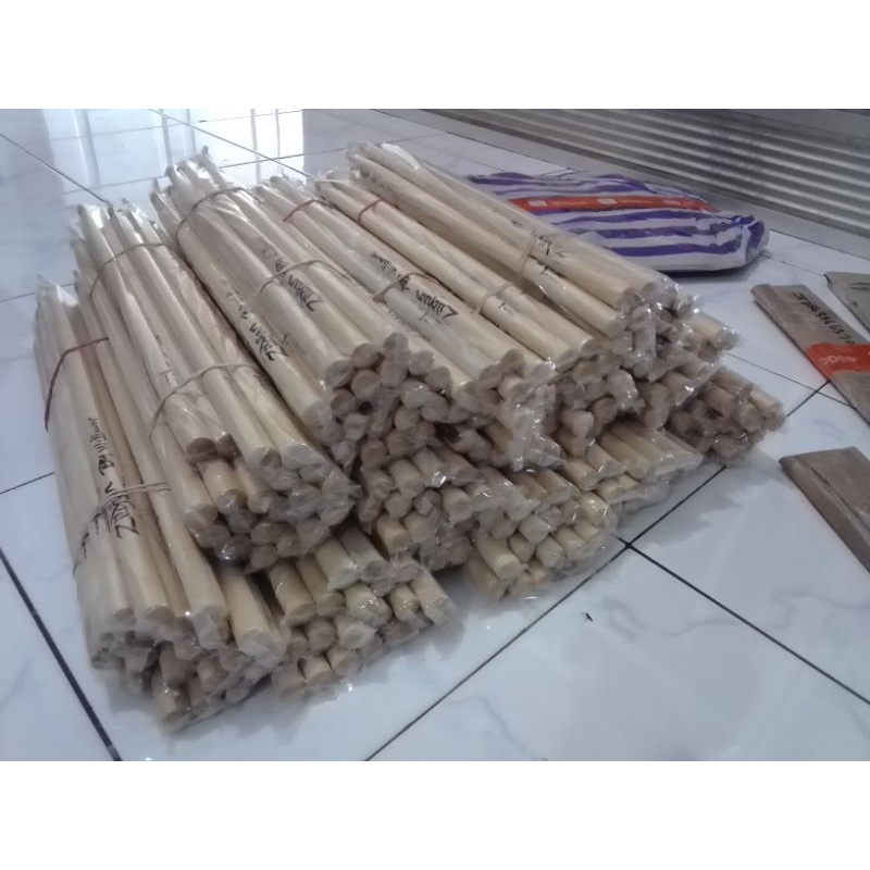 MURAH stik drum marching drum band setik snare tom perkusi kayu 40cm